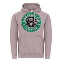 Vintage Zinc skeleton coffee halloween Vintage Hoodie - artisFamous