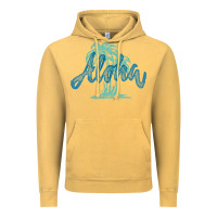 Vintage Mustard hawaii aloha art Vintage Hoodie - artisFamous