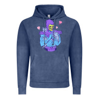 Vintage Denim skeletor's cat Vintage Hoodie - artisFamous