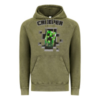 Vintage Olive creeper Vintage Hoodie - artisFamous