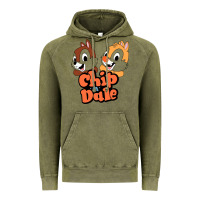 Vintage Olive chip n dale Vintage Hoodie - artisFamous