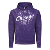 Cloud Purple chicago Vintage Hoodie - artisFamous