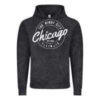 Vintage Black chicago Vintage Hoodie - artisFamous