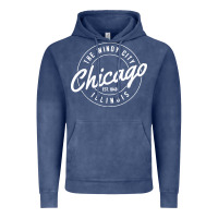 Vintage Denim chicago Vintage Hoodie - artisFamous