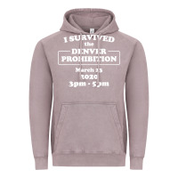 Vintage Zinc i survived denver prohibition 2020 Vintage Hoodie - artisFamous
