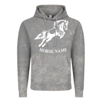 Cloud Rock Personalised Horse Printed Equestrian Riding Cob Jumping Rider Horse Vintage Hoodie - artisFamous