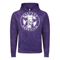 Cloud Purple guy fieri knuckle sandwich Vintage Hoodie - artisFamous