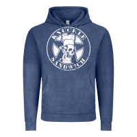 Vintage Denim guy fieri knuckle sandwich Vintage Hoodie - artisFamous