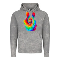 Cloud Rock cool peace hand tie dye t shirt for boys and girls Vintage Hoodie - artisFamous
