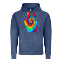 Cool Peace Hand Tie Dye T Shirt For Boys And Girls Vintage Hoodie | Teevron
