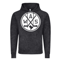 Vintage Black retro washington dc hockey Vintage Hoodie - artisFamous