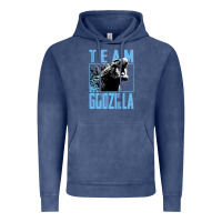 Vintage Denim go.dzil.la vs k.o.n.g   official team go.dzi.lla ne.on gift t shirt Vintage Hoodie - artisFamous