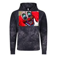 Cloud Black embroidered clown Vintage Hoodie - artisFamous