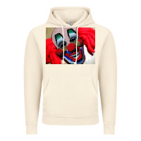 Vintage Artic embroidered clown Vintage Hoodie - artisFamous