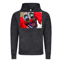Vintage Black embroidered clown Vintage Hoodie - artisFamous