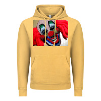 Vintage Mustard embroidered clown Vintage Hoodie - artisFamous