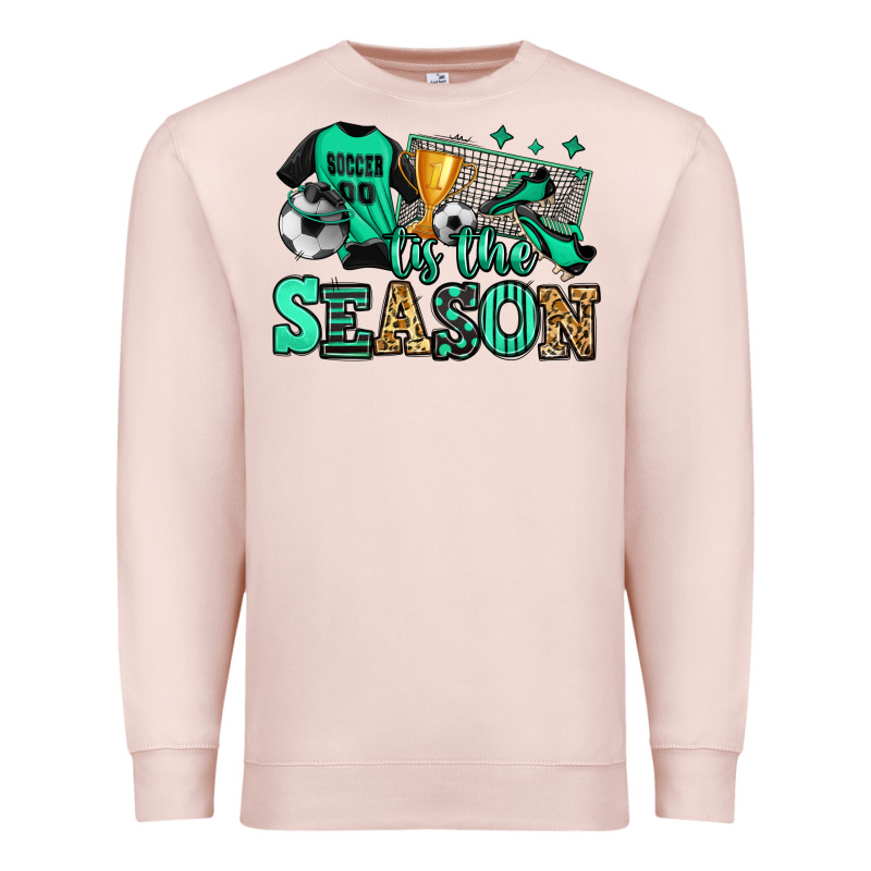 Tis The Season Soccer Premium Sweatshirt by Jasminsmagicworld | Teevron