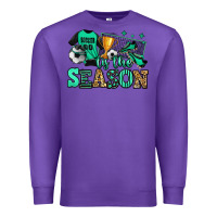 Purple tis the season soccer Premium Sweatshirt - Jasminsmagicworld