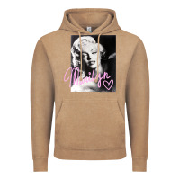 Vintage Coffee monroe black and white pink handwriting t shirt Vintage Hoodie - artisFamous