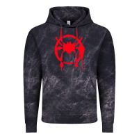 Cloud Black spiderverse miles symbol tag t shirt Vintage Hoodie - artisFamous