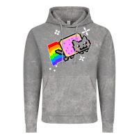 Cloud Rock nyan cat t shirt Vintage Hoodie - artisFamous