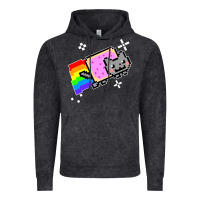 Vintage Black nyan cat t shirt Vintage Hoodie - artisFamous
