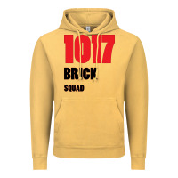 Vintage Mustard 1017 Brick Squad Black Red Vintage Hoodie - artisFamous