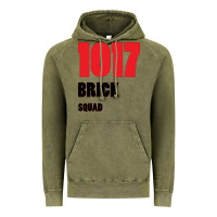 Vintage Olive 1017 Brick Squad Black Red Vintage Hoodie - artisFamous