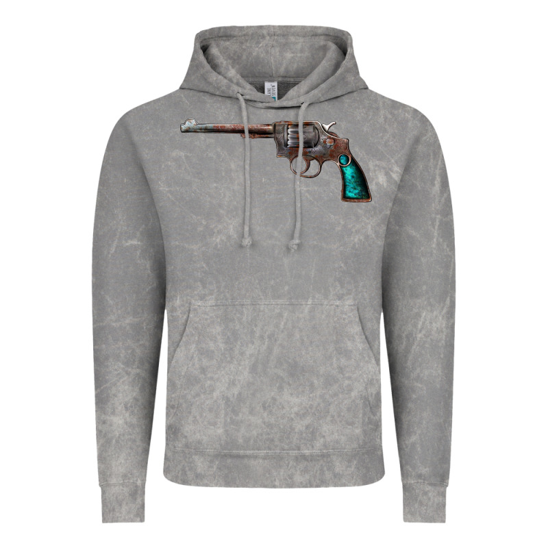 Revolver Handgun Vintage Hoodie by artisFamous | Teevron