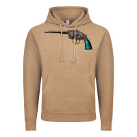 Vintage Coffee Revolver Handgun Vintage Hoodie - artisFamous