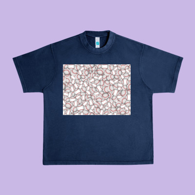 Baseball Seamless Background  (3200x2400px) Urban Heavy Tee Designed By Jasminsmagicworld