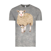 Cloud Rock sheep Vintage Tee - FaDigitalArtStudio