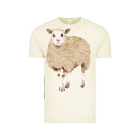 Vintage Arctic sheep Vintage Tee - FaDigitalArtStudio