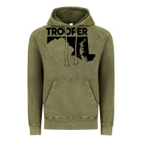 Vintage Olive maryland state trooper Vintage Hoodie - artisFamous