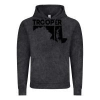 Vintage Black maryland state trooper Vintage Hoodie - artisFamous