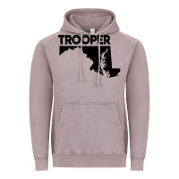 Vintage Zinc maryland state trooper Vintage Hoodie - artisFamous