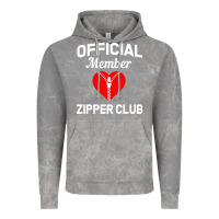 Cloud Rock open heart surgery zipper club bypass get well recovery gift Vintage Hoodie - artisFamous