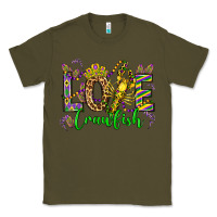Army Green love crawfish mardi gras olivia Classic Tee - OliviaCreatesArt