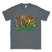 Charcoal Heather love crawfish mardi gras olivia Classic Tee - OliviaCreatesArt