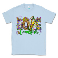 Dusty Blue love crawfish mardi gras olivia Classic Tee - OliviaCreatesArt