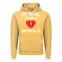 Vintage Mustard open heart surgery zipper club bypass get well recovery gift Vintage Hoodie - artisFamous