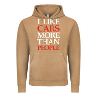 Vintage Camel I LIKE CARS MORE THAN PEOPLE Vintage Hoodie - artisFamous