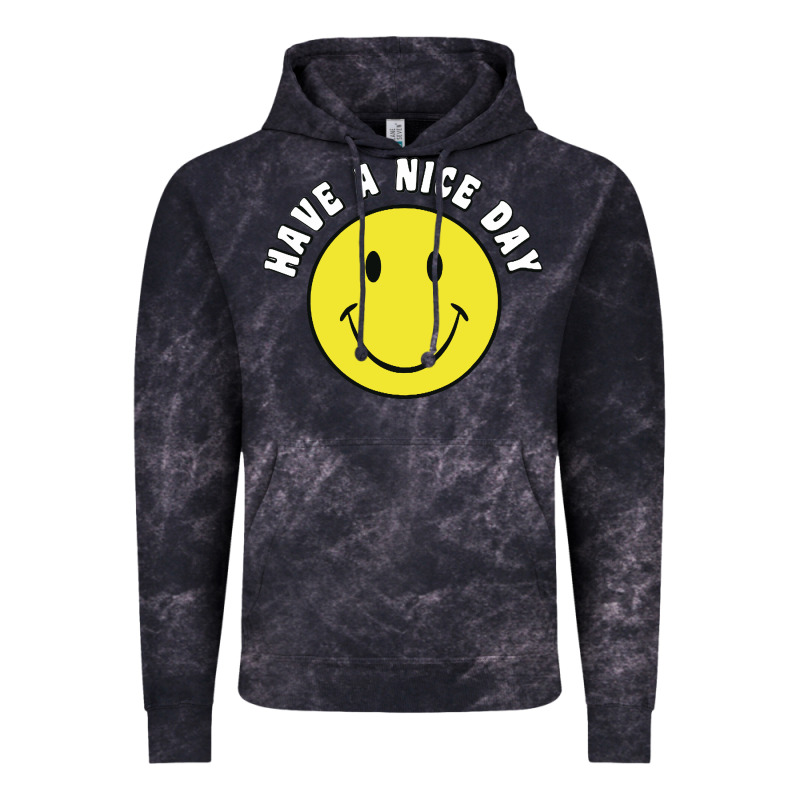 Retro   Have A Nice Day   Smile Happy Face Vintage Hoodie by artisFamous | Teevron