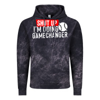 Cloud Black shut up i'm doing game changer baseball Vintage Hoodie - artisFamous