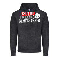 Vintage Black shut up i'm doing game changer baseball Vintage Hoodie - artisFamous