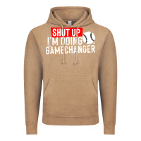 Vintage Coffee shut up i'm doing game changer baseball Vintage Hoodie - artisFamous
