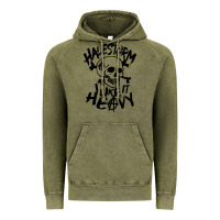 Vintage Olive Skull I like It Heovy Halestorm Vintage Hoodie - artisFamous