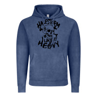 Vintage Denim Skull I like It Heovy Halestorm Vintage Hoodie - artisFamous