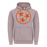 Vintage Zinc tennessee flag vintage grunge distressed graphic Vintage Hoodie - artisFamous