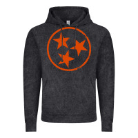 Vintage Black tennessee flag vintage grunge distressed graphic Vintage Hoodie - artisFamous